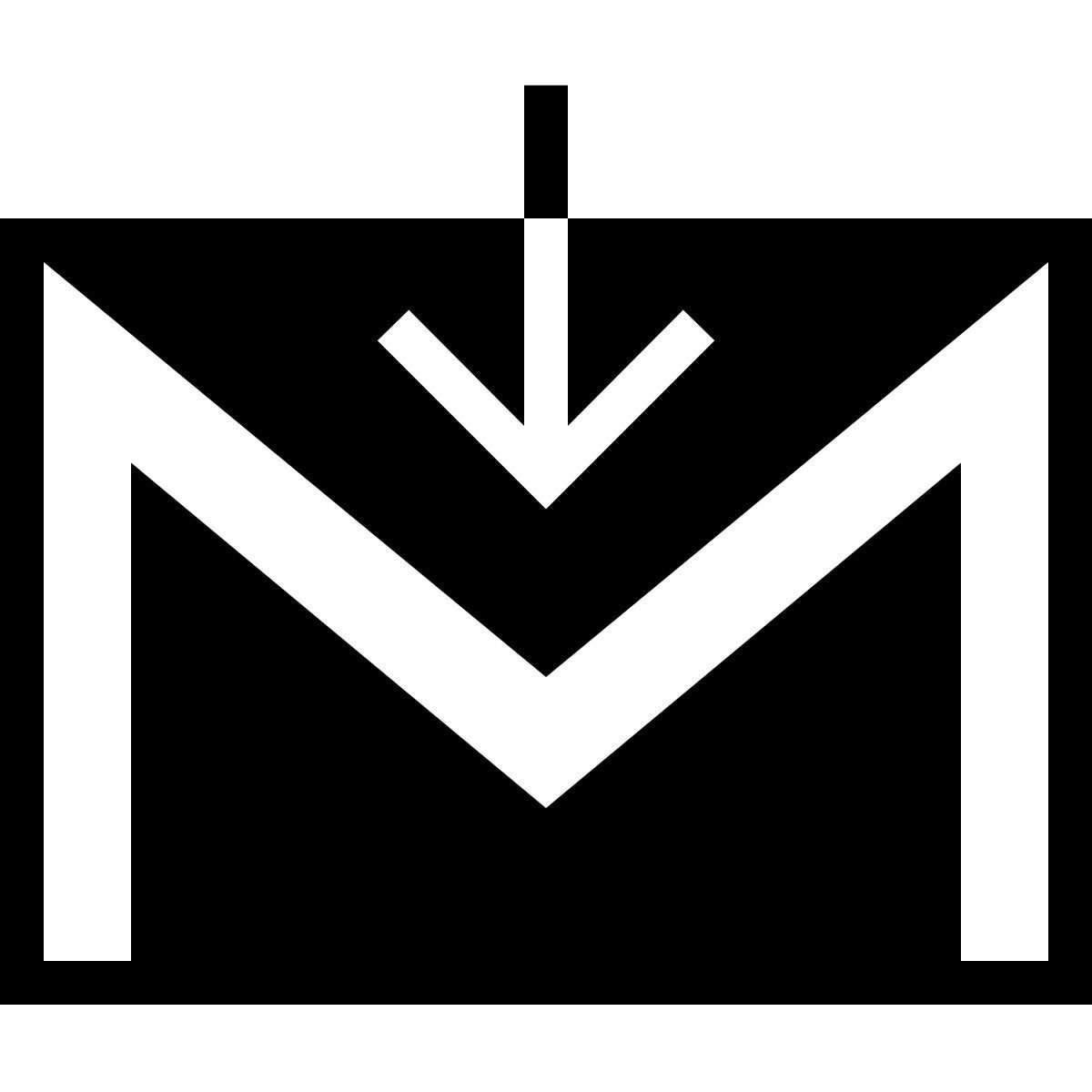 ios 17 filled style gmail에 로그인 icon