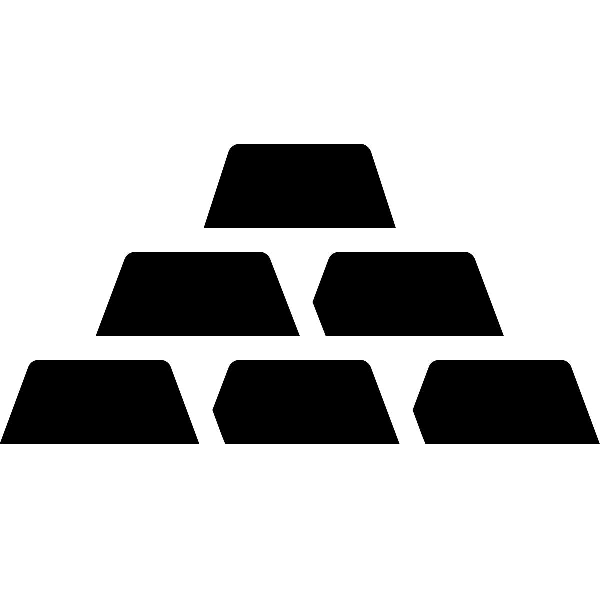 ios 17 filled style 金条 icon