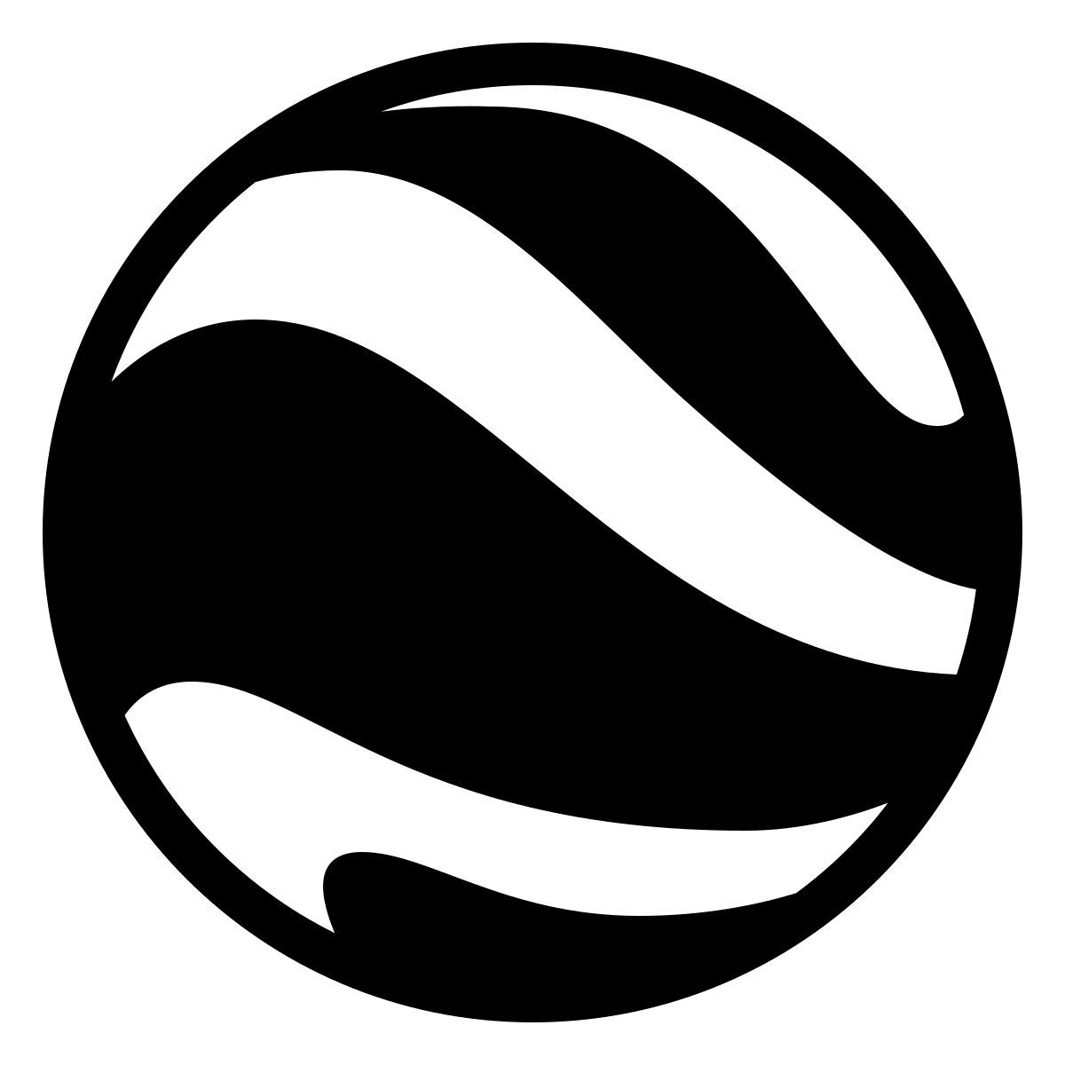 ios 17 filled style google earth icon