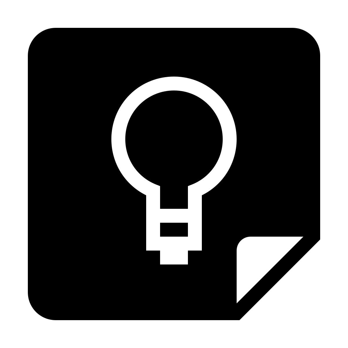 ios 17 filled style google keep icon