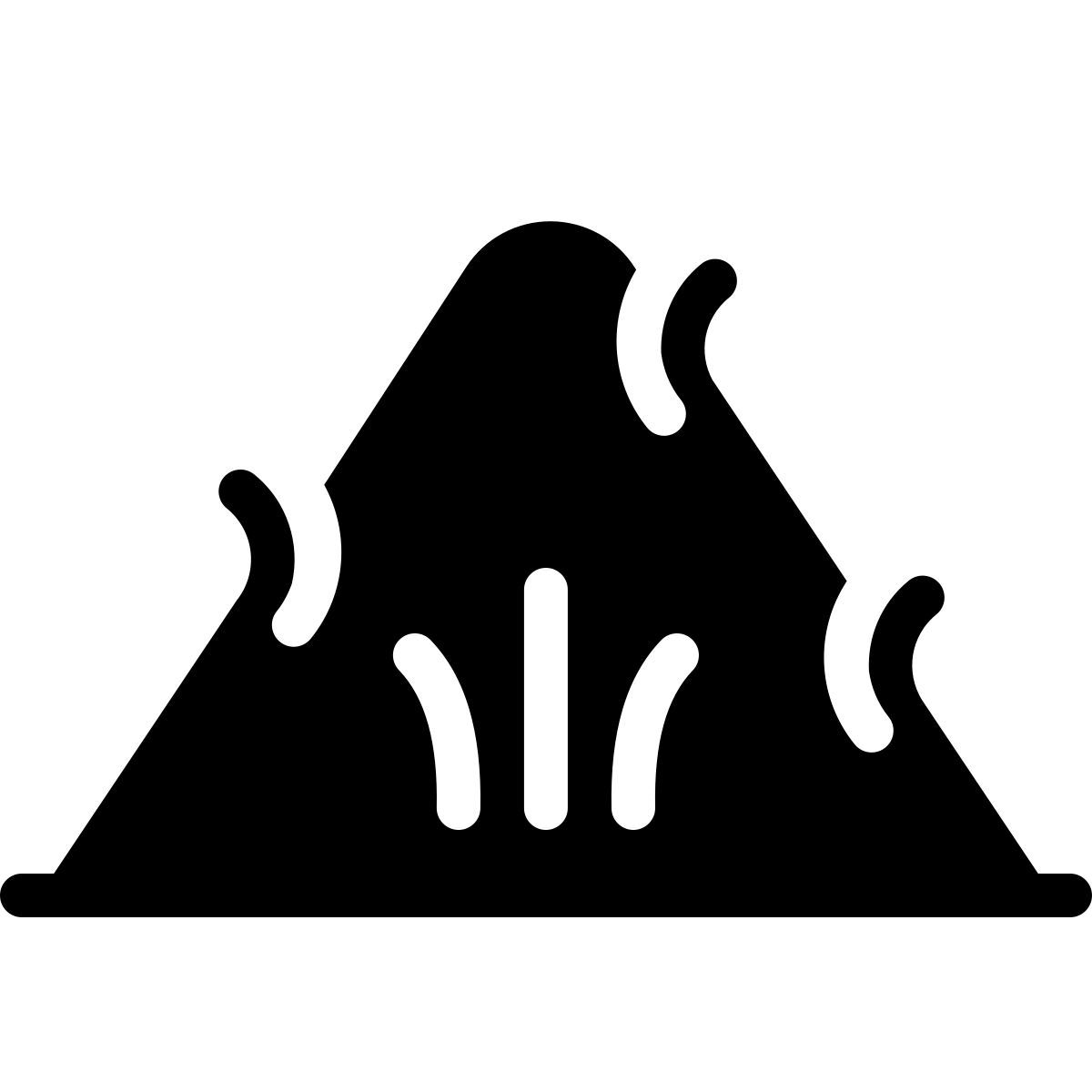 ios 17 filled style montón de hierba icon