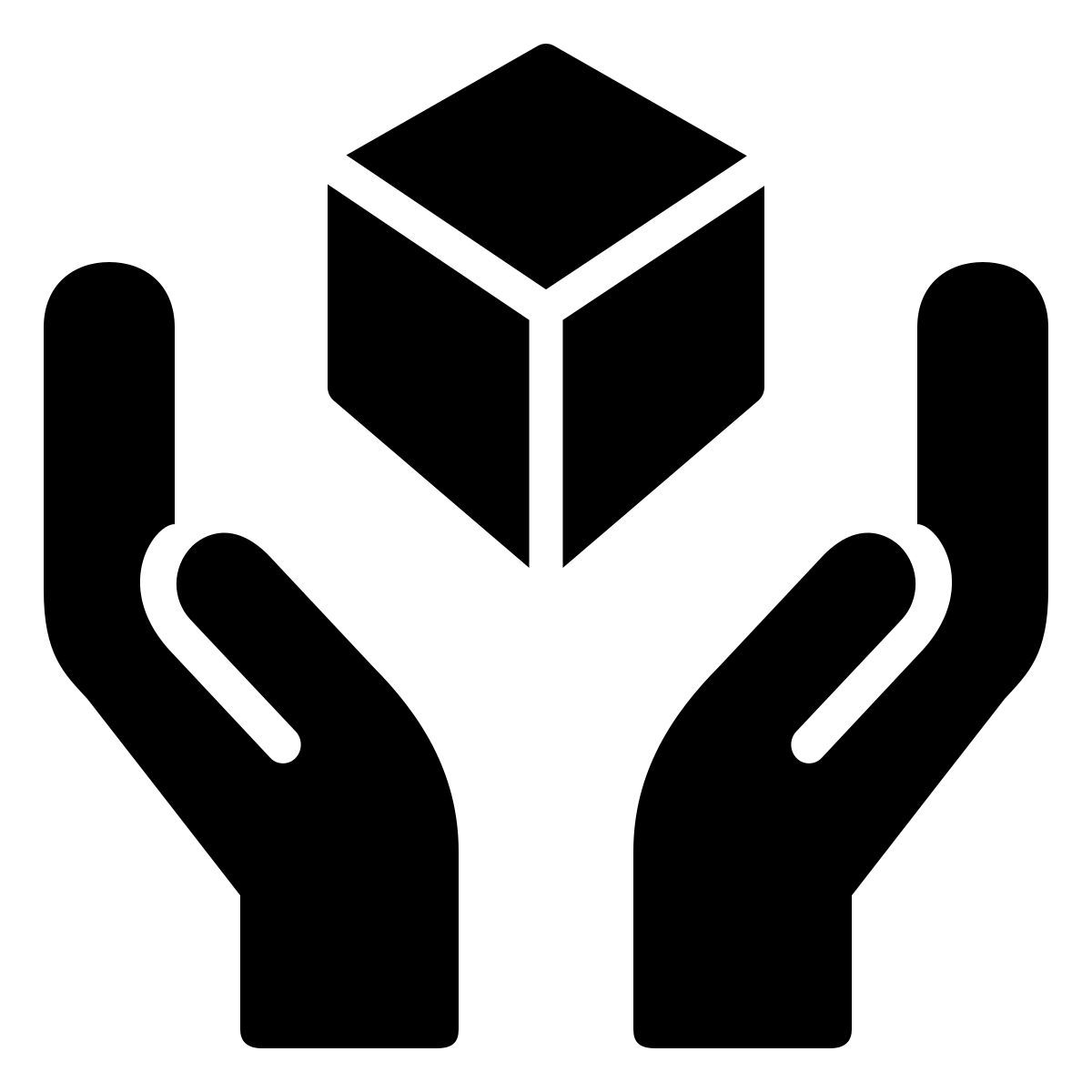 ios 17 filled style handle with care icon