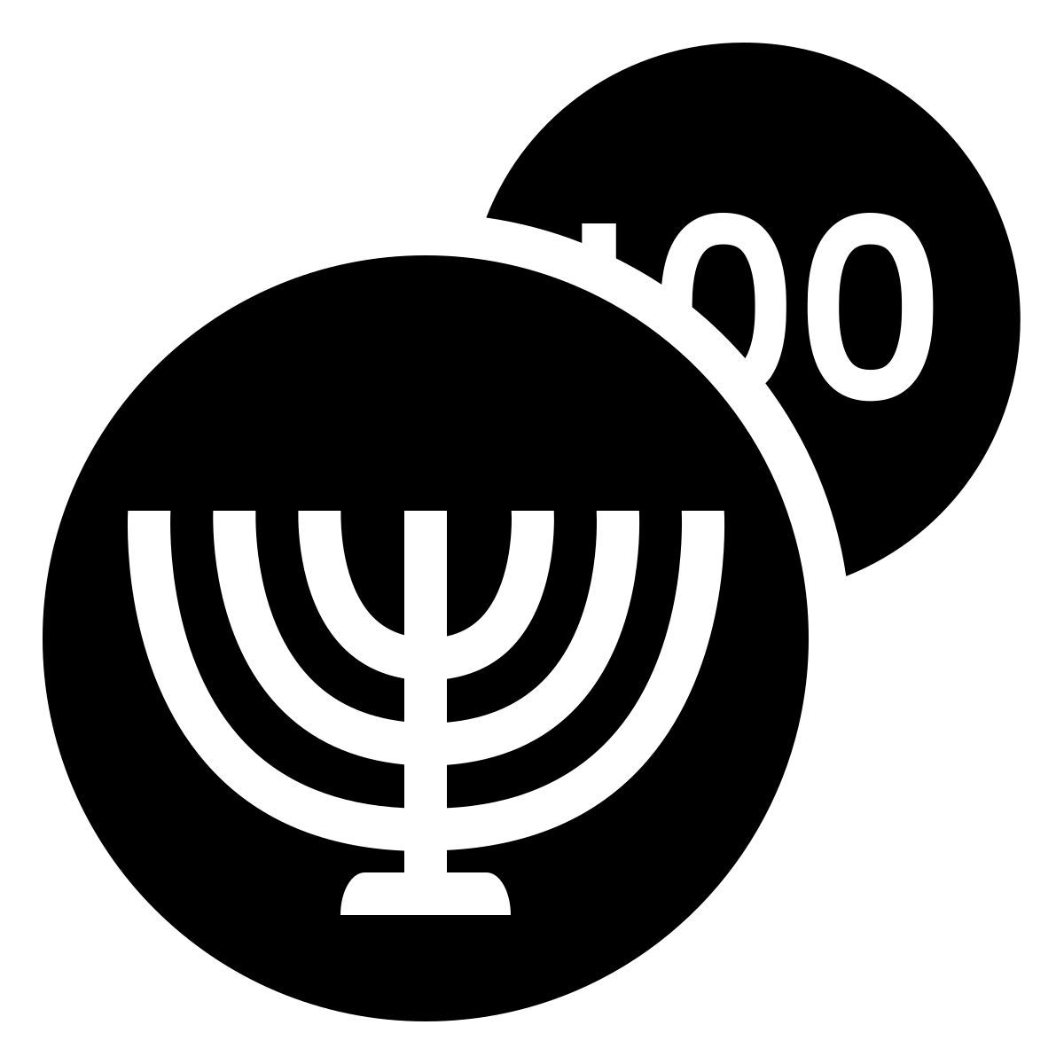 ios 17 filled style chanukka icon