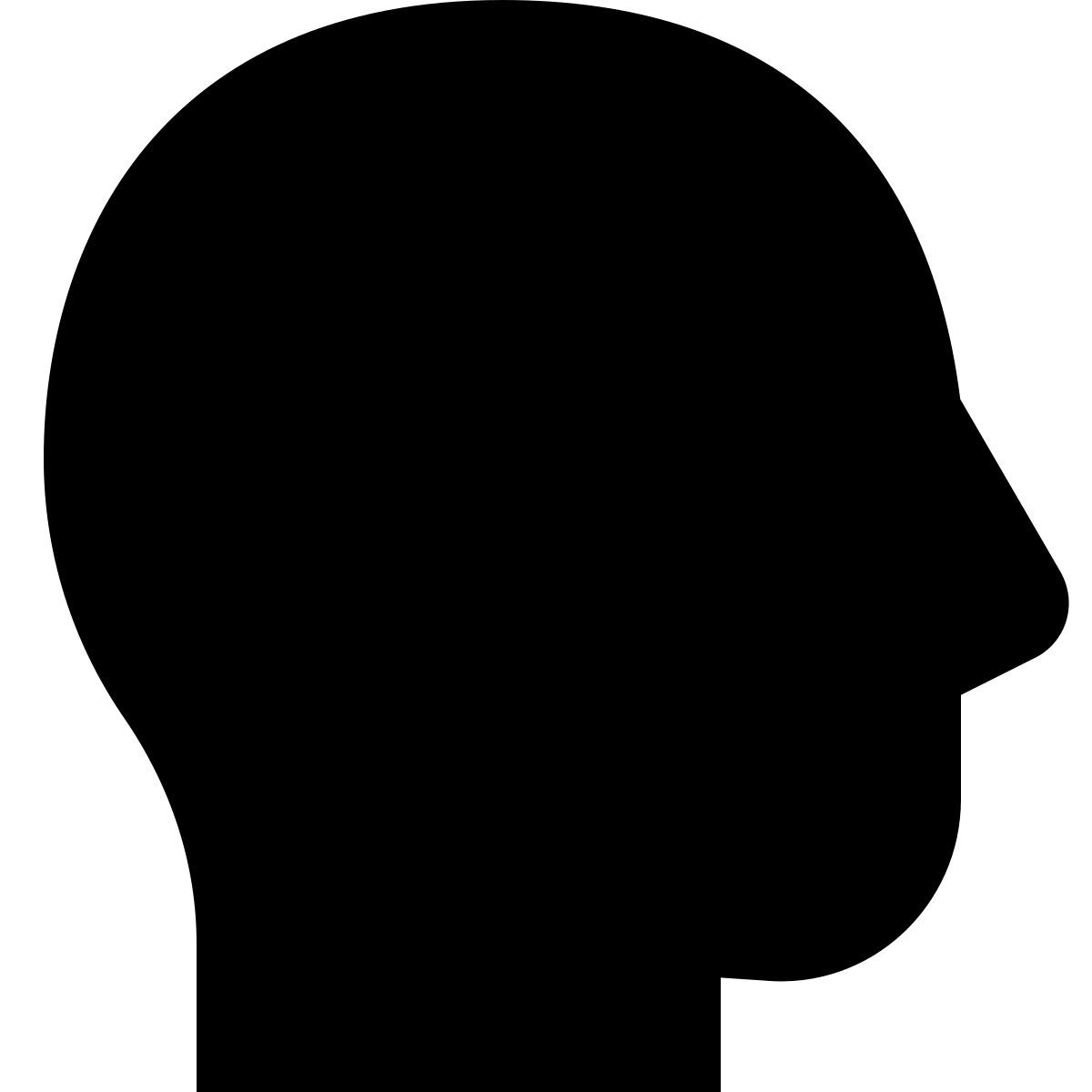 ios 17 filled style 头部轮廓 icon