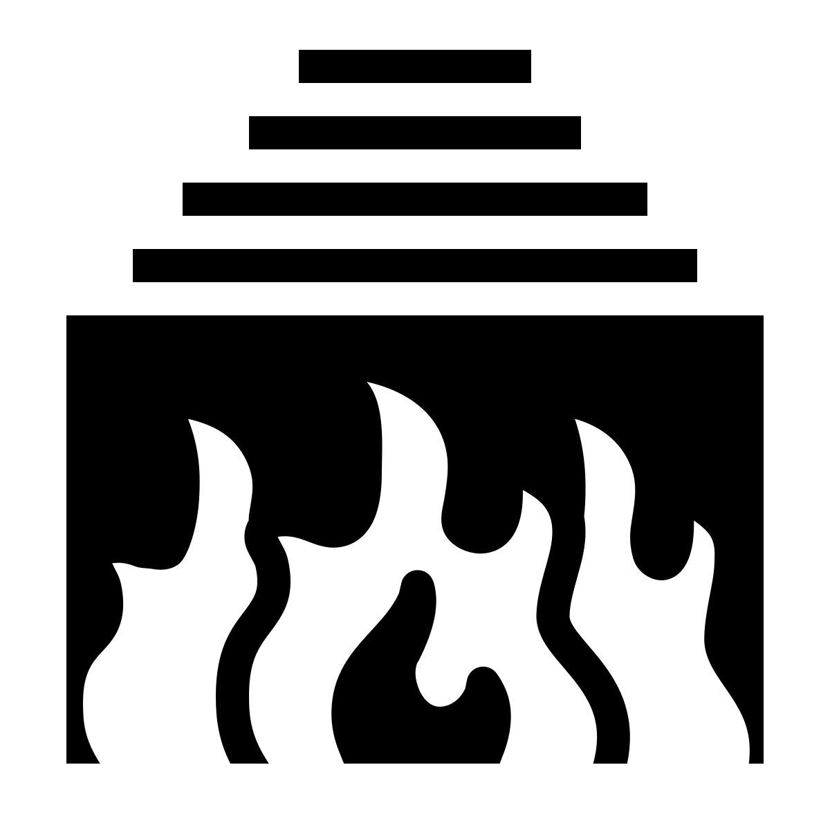 ios 17 filled style infierno icon