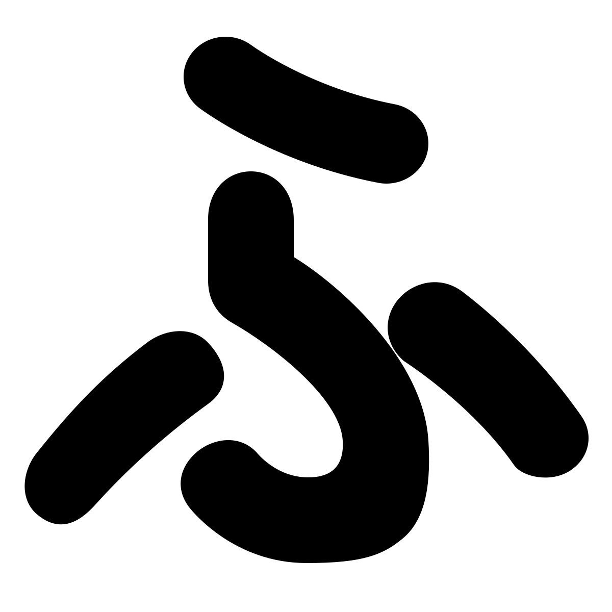 ios 17 filled style hiragana fu icon