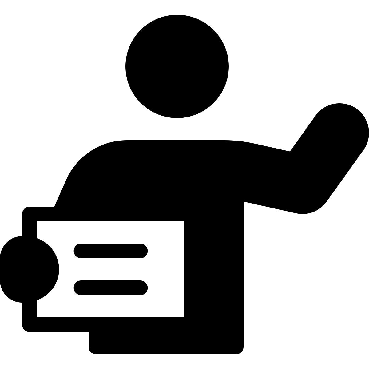 ios 17 filled style viajar de carona icon