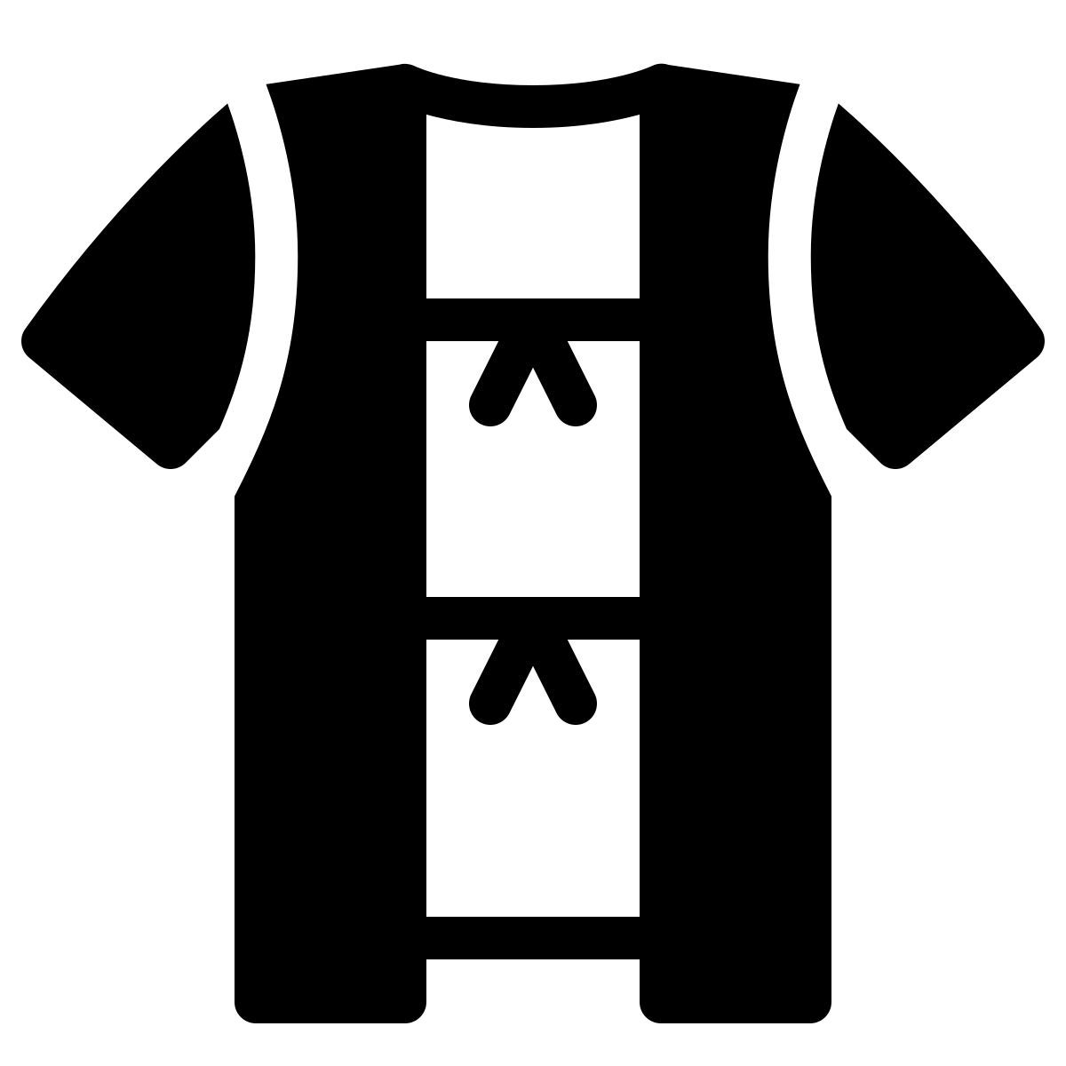 ios 17 filled style krankenhaus kleid icon