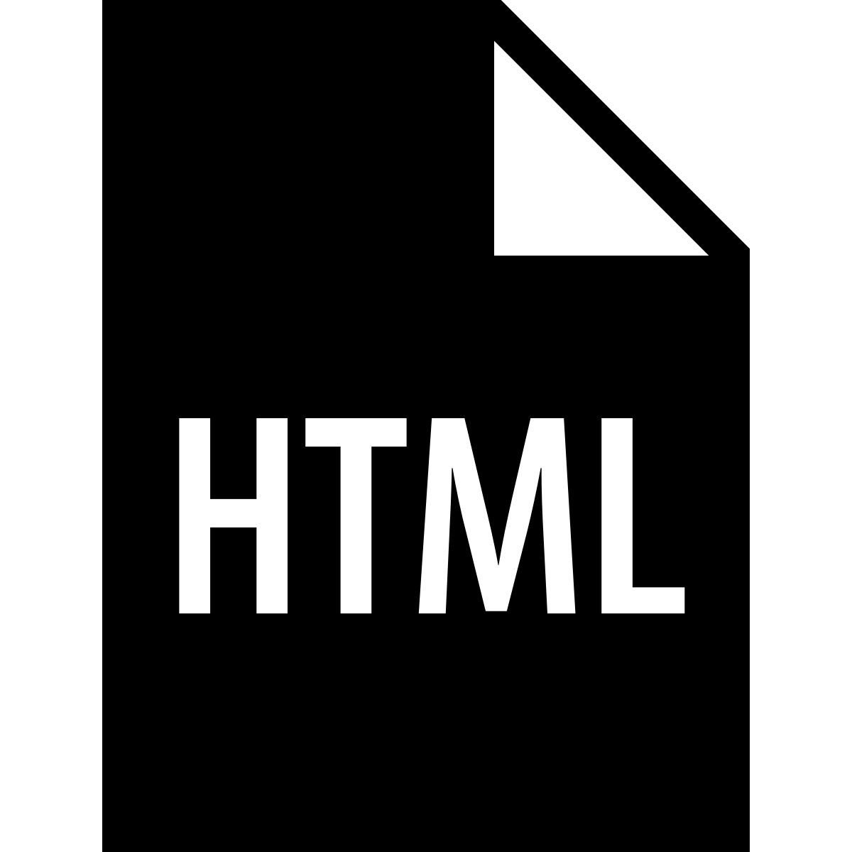 ios 17 filled style tipo de ficheiro html icon