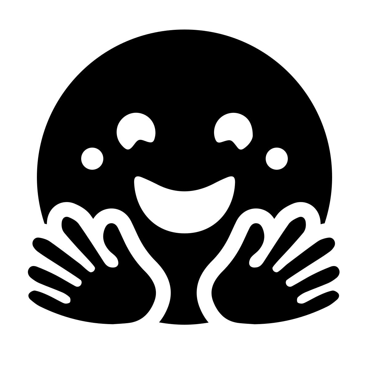 ios 17 filled style 拥抱脸应用程序 icon