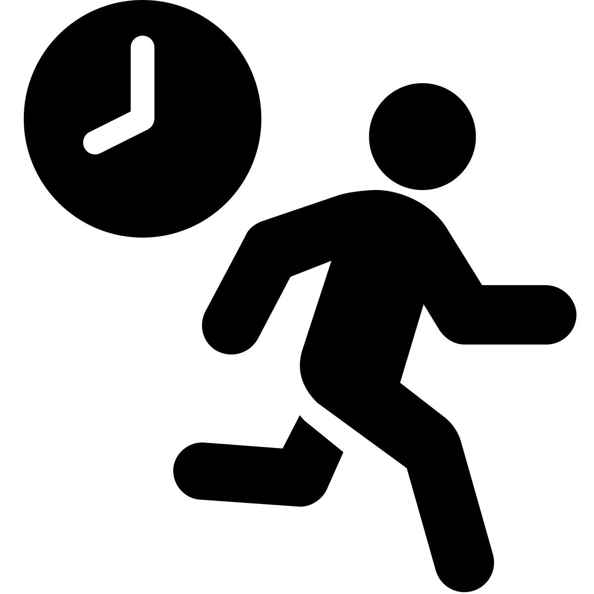 ios 17 filled style 서두르다 icon