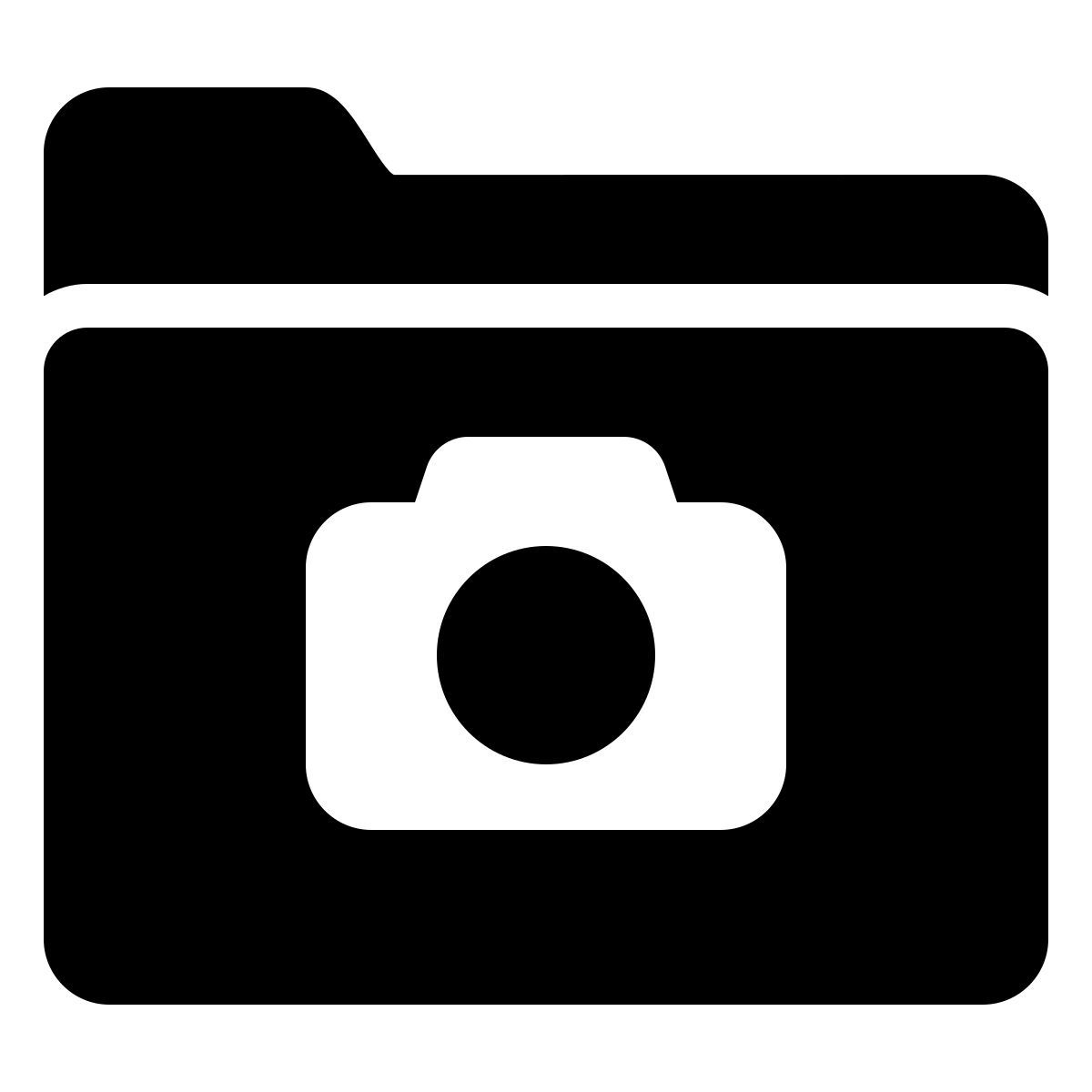 ios 17 filled style 图像文件夹 icon