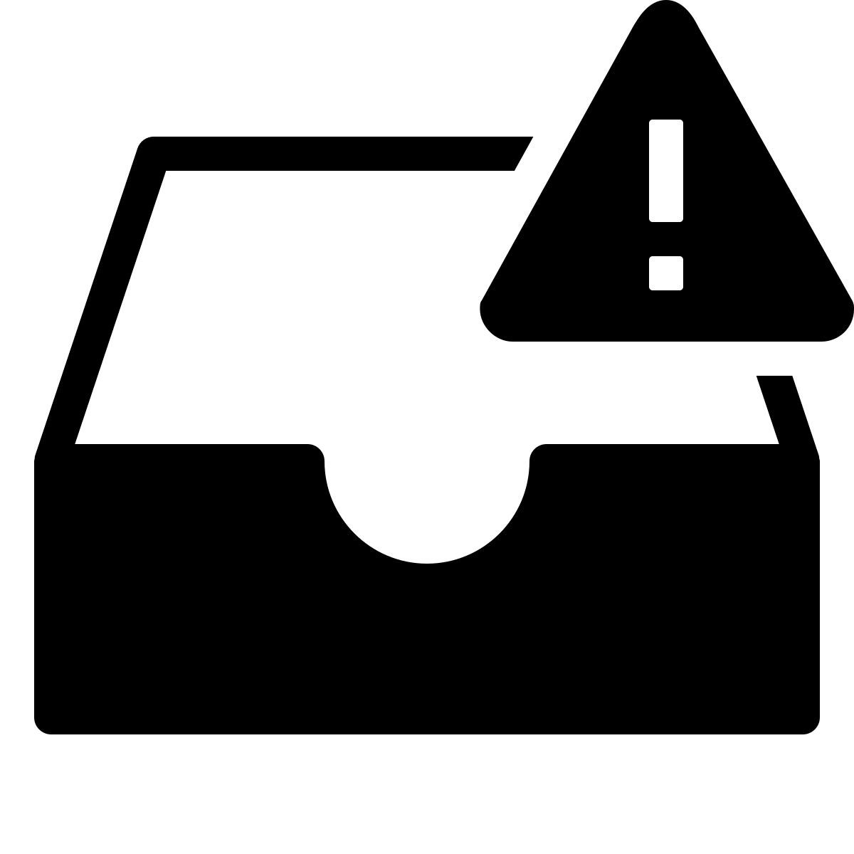 ios 17 filled style 收件箱 icon