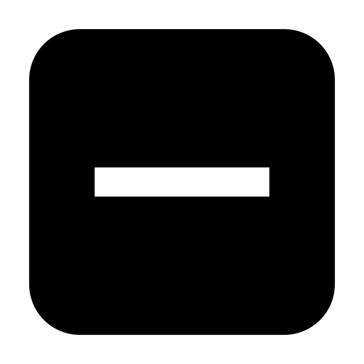 ios 17 filled style unbestimmte checkbox icon