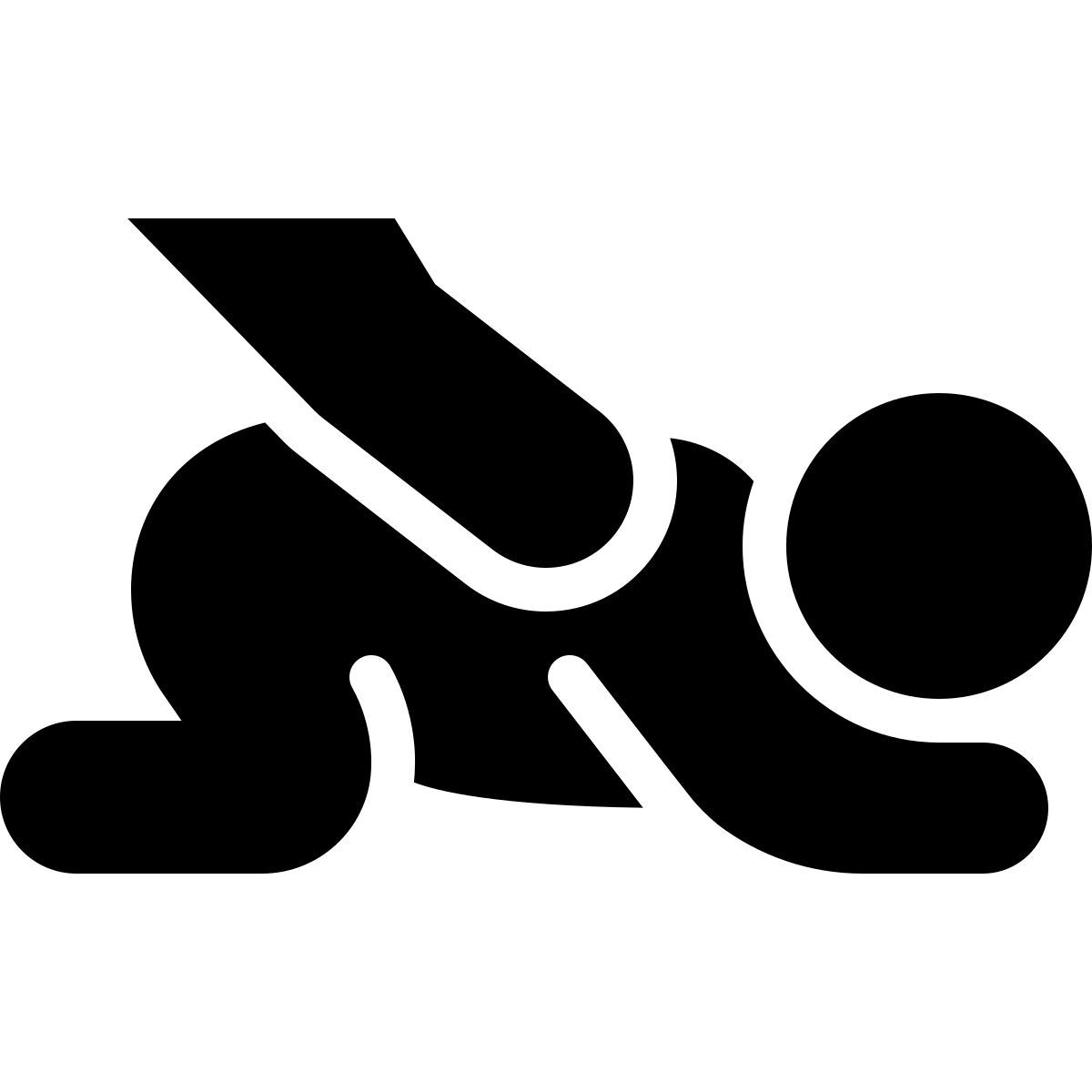 ios 17 filled style masaje infantil icon