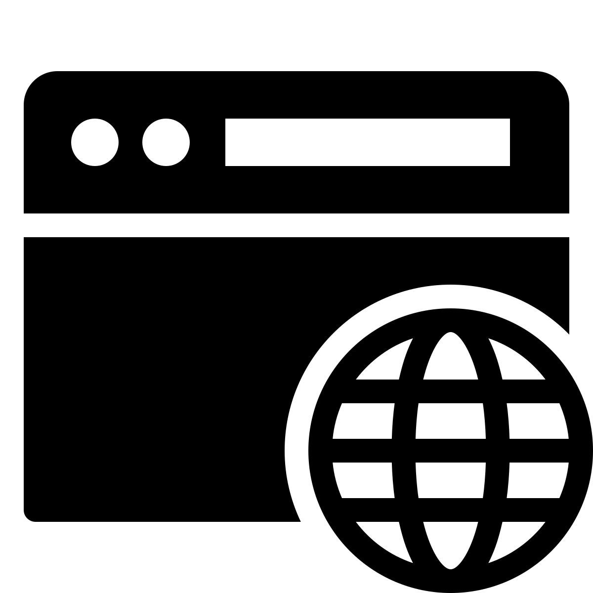 ios 17 filled style internet browser icon