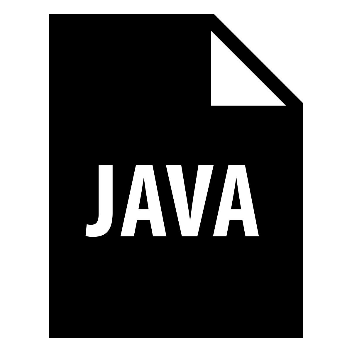 ios 17 filled style arquivos java icon