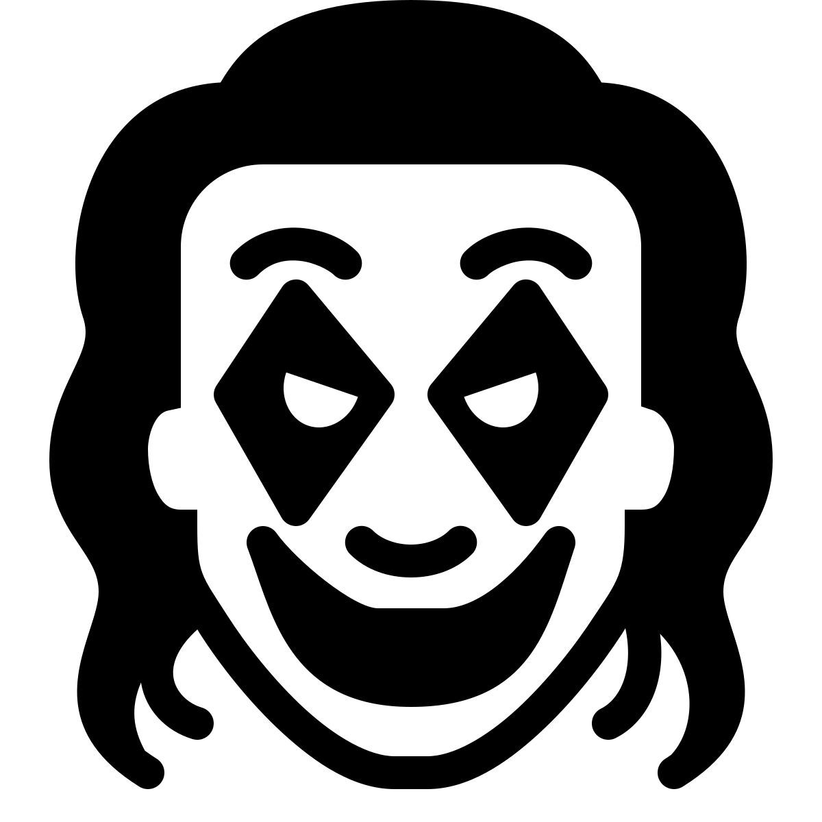 ios 17 filled style película comodín icon