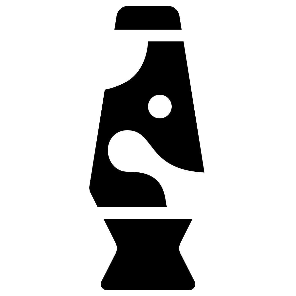 ios 17 filled style 熔岩灯 icon