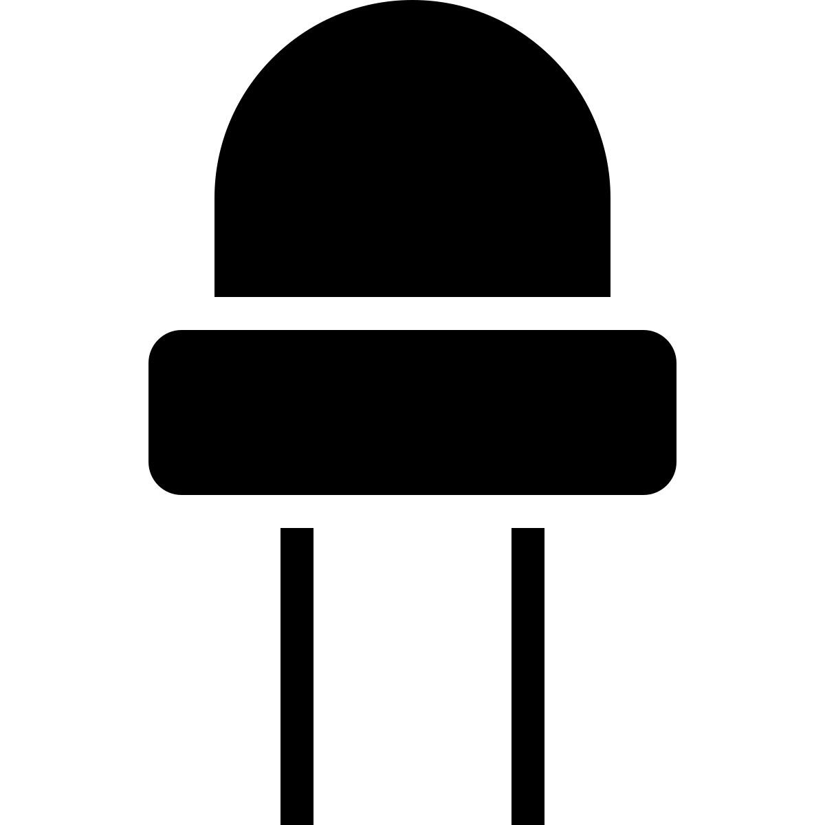 ios 17 filled style luz led icon