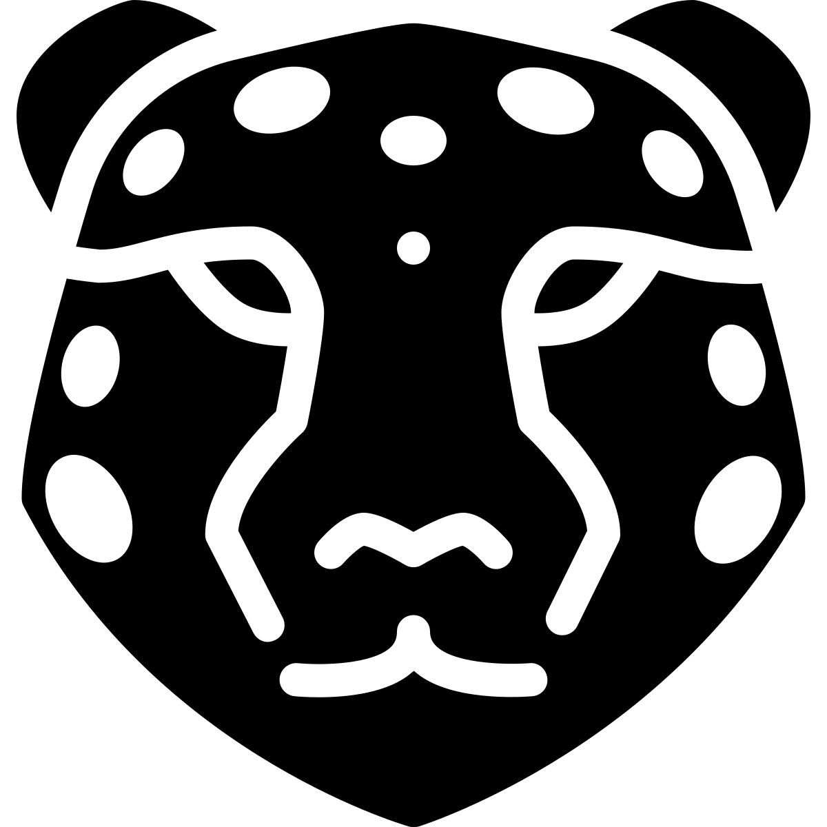 ios 17 filled style 豹 icon