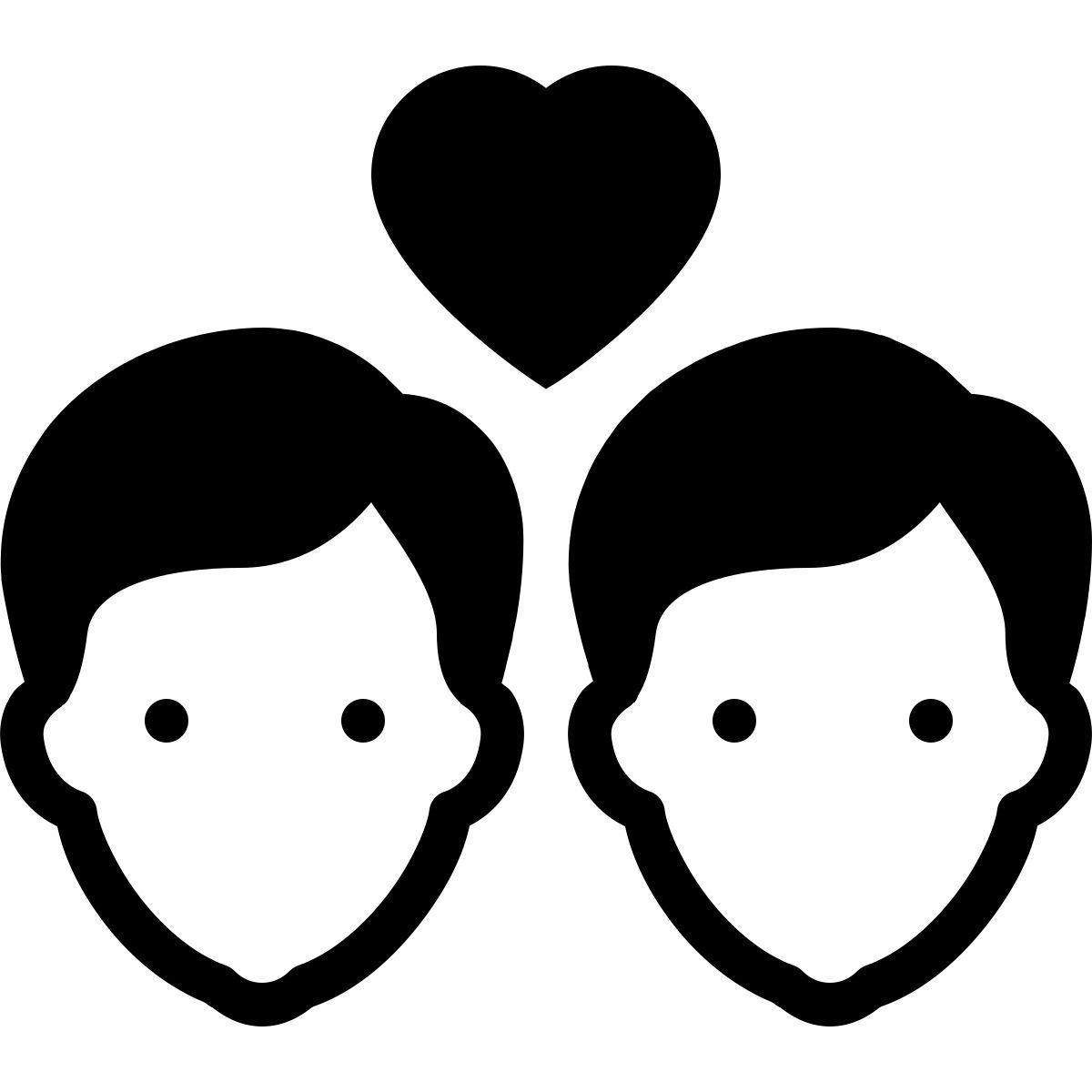 ios 17 filled style lgbt hommes icon