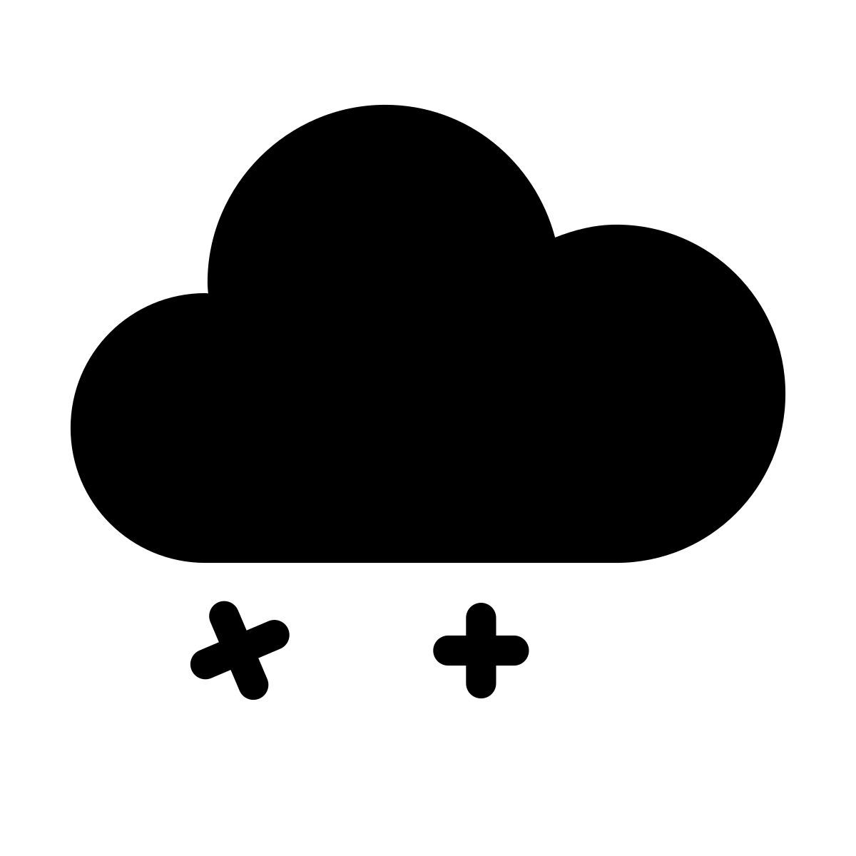 ios 17 filled style 눈 icon