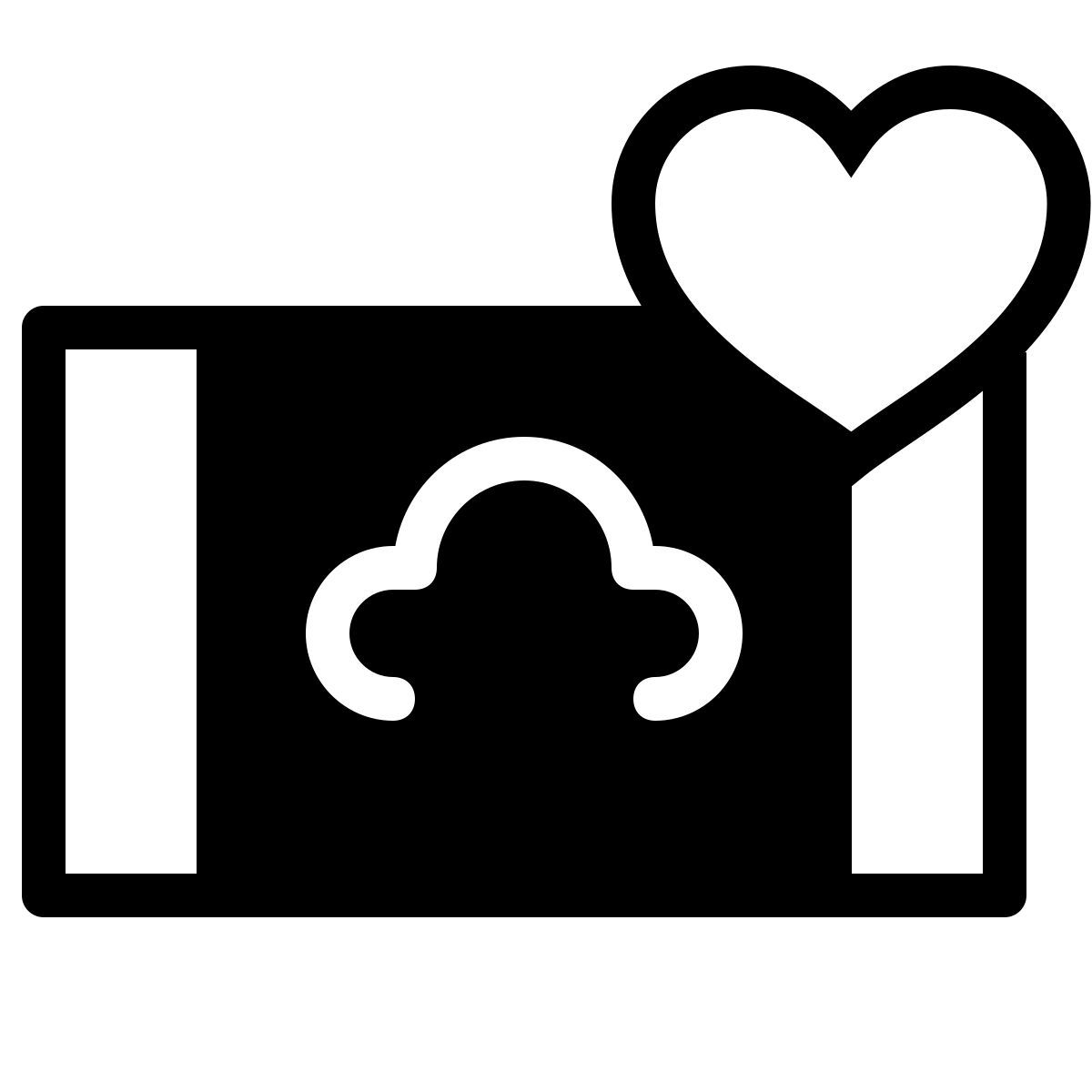 ios 17 filled style amour de l’argent icon