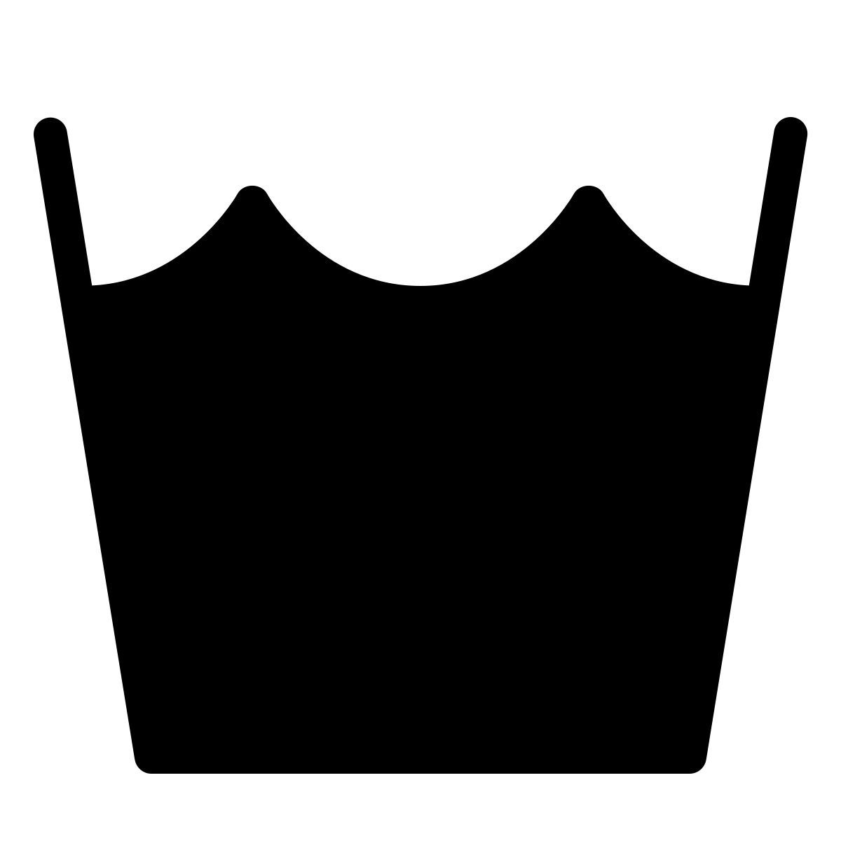 ios 17 filled style 기계 세탁 icon