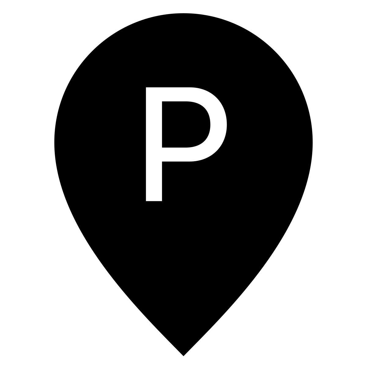 ios 17 filled style marker p icon