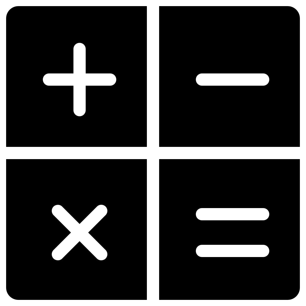 ios 17 filled style math icon