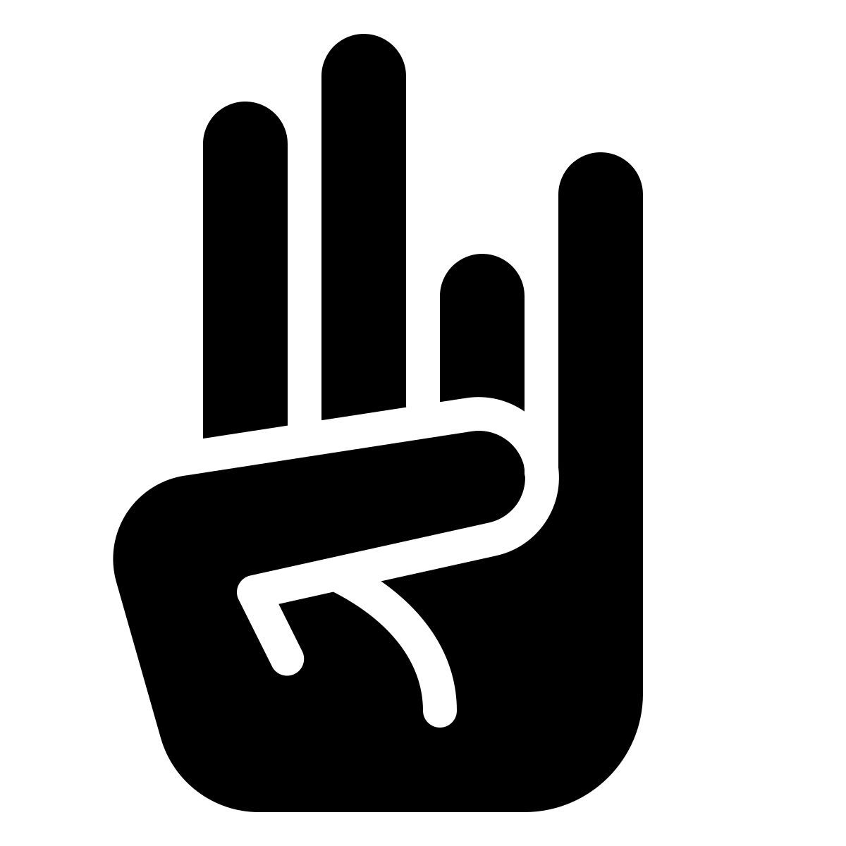 ios 17 filled style mayura 手势 icon