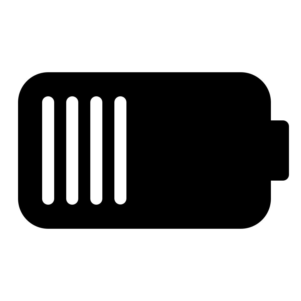 ios 17 filled style battery level icon