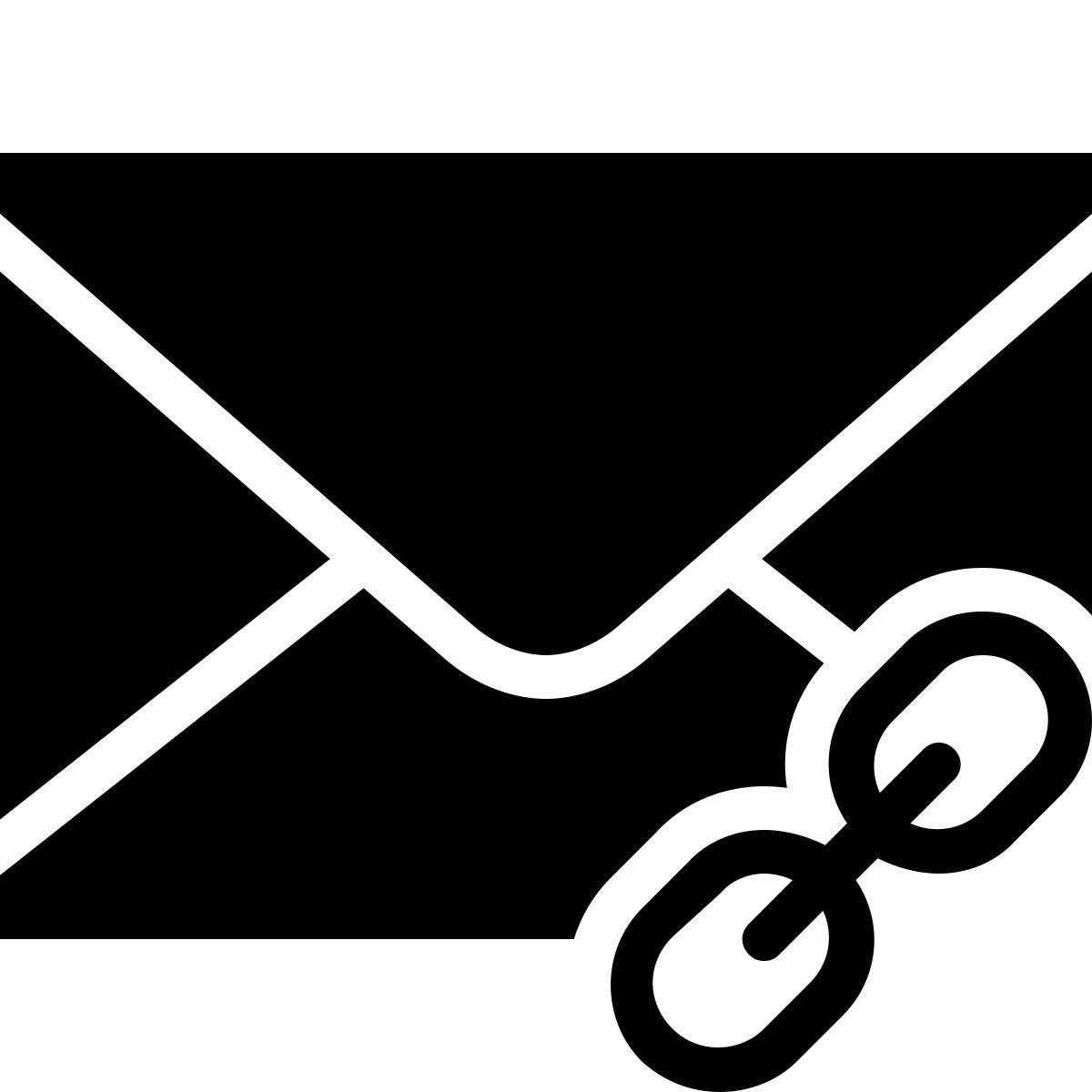 ios 17 filled style 메시지 링크 icon