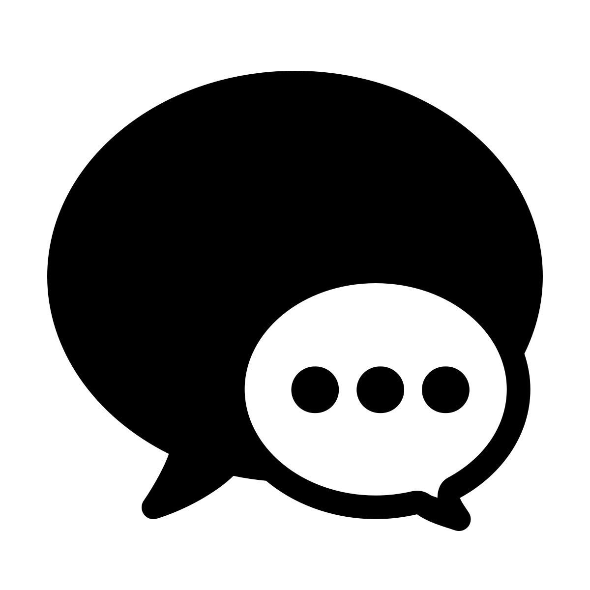 ios 17 filled style messages icon