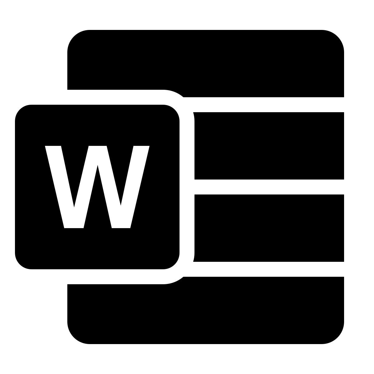Microsoft Word 2025 Icons Logos Symbols Free Download PNG SVG