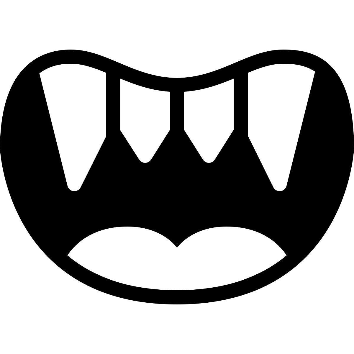 ios 17 filled style colmillos icon