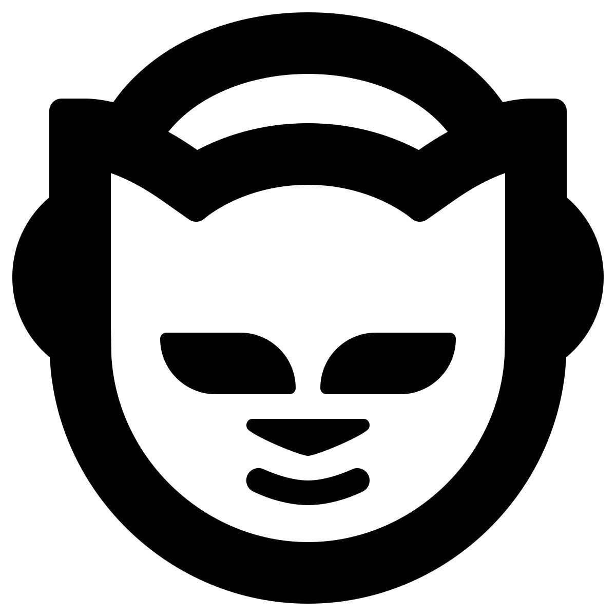 ios 17 filled style napster icon