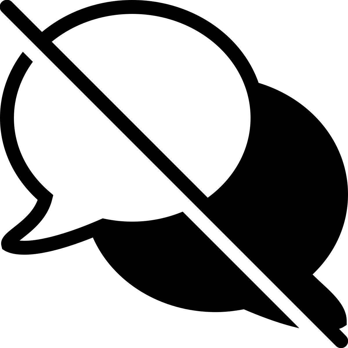 ios 17 filled style no chat icon