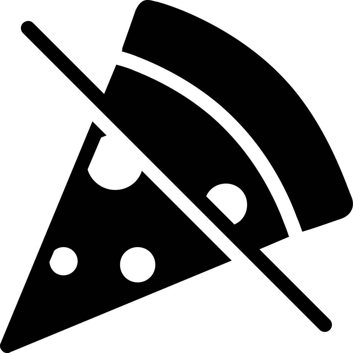 ios 17 filled style 禁止食物 icon