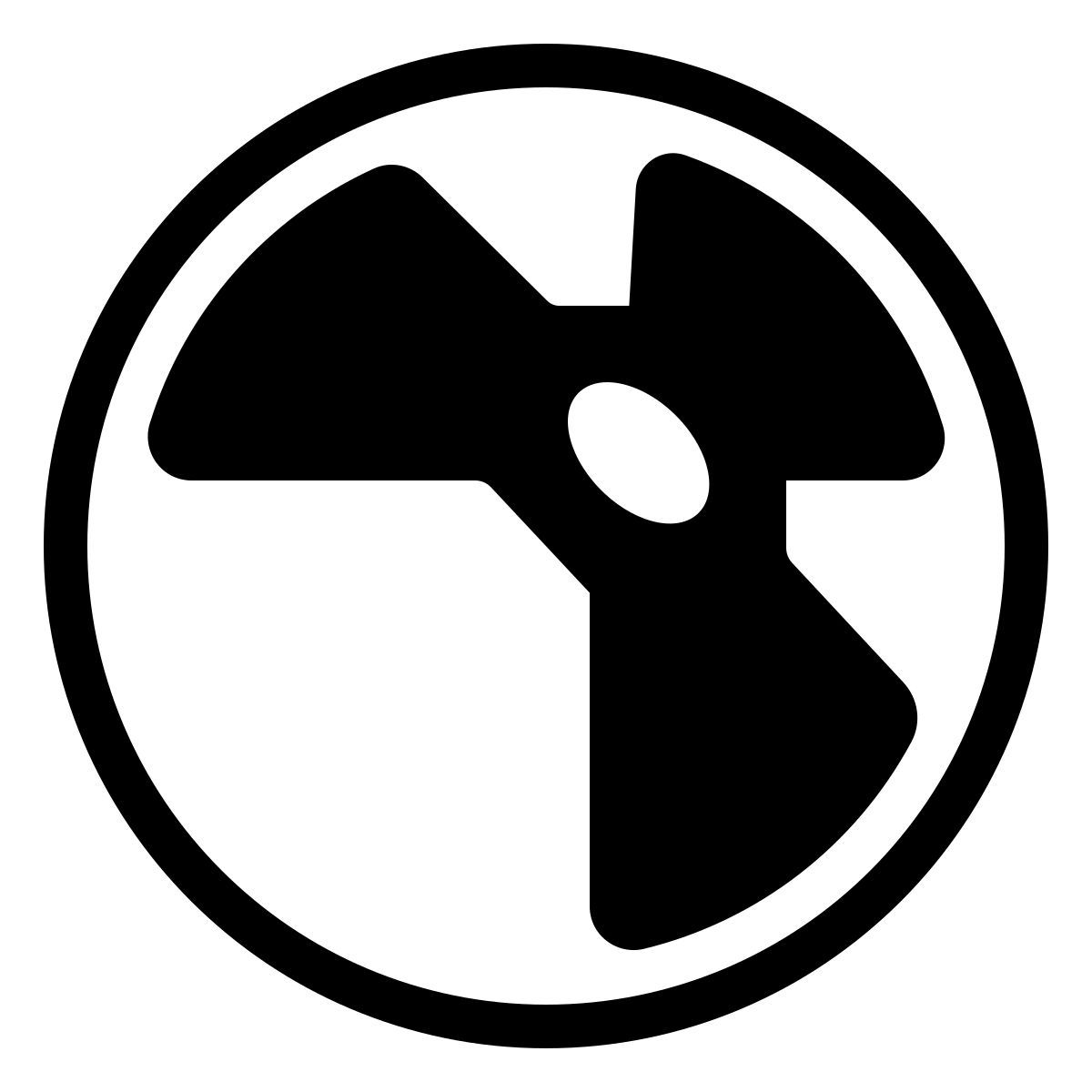 ios 17 filled style bomba nuclear icon