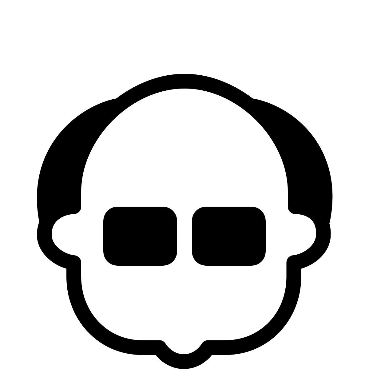 ios 17 filled style 老人 icon