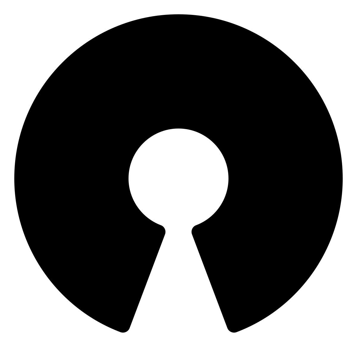 ios 17 filled style lleno de código abierto icon