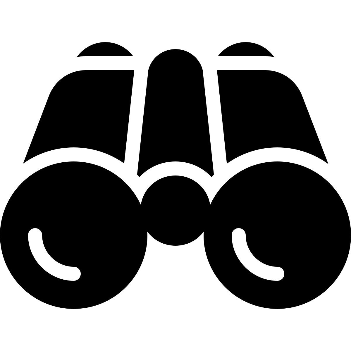 ios 17 filled style gafas de ópera icon