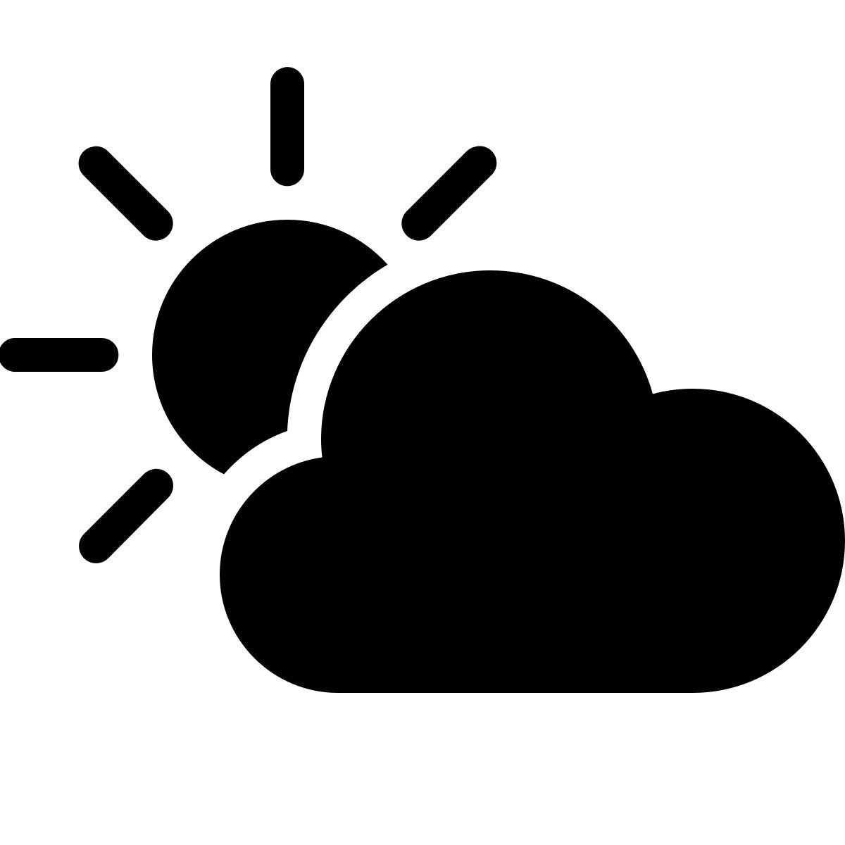 Ic nes Logos Symboles Soleil Et Nuage T l chargement Gratuit Aux 