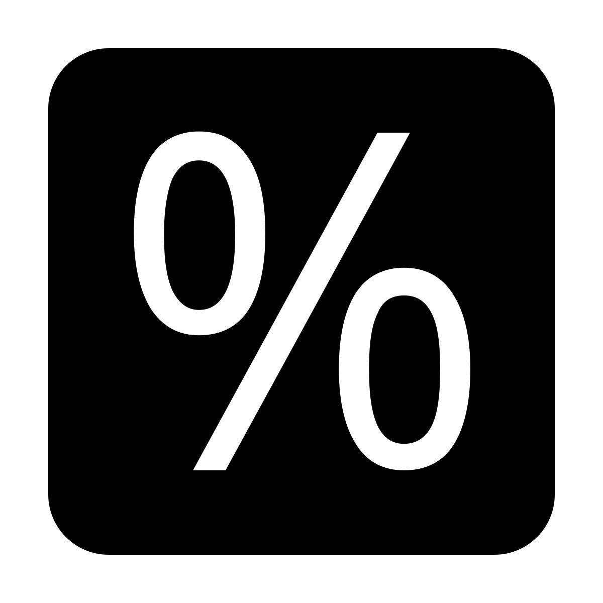 ios 17 filled style 百分比2 icon