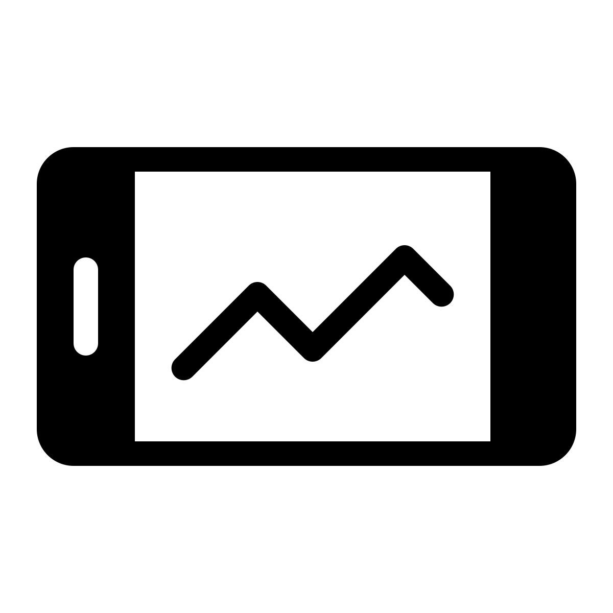 ios 17 filled style smartphone de rendimiento icon