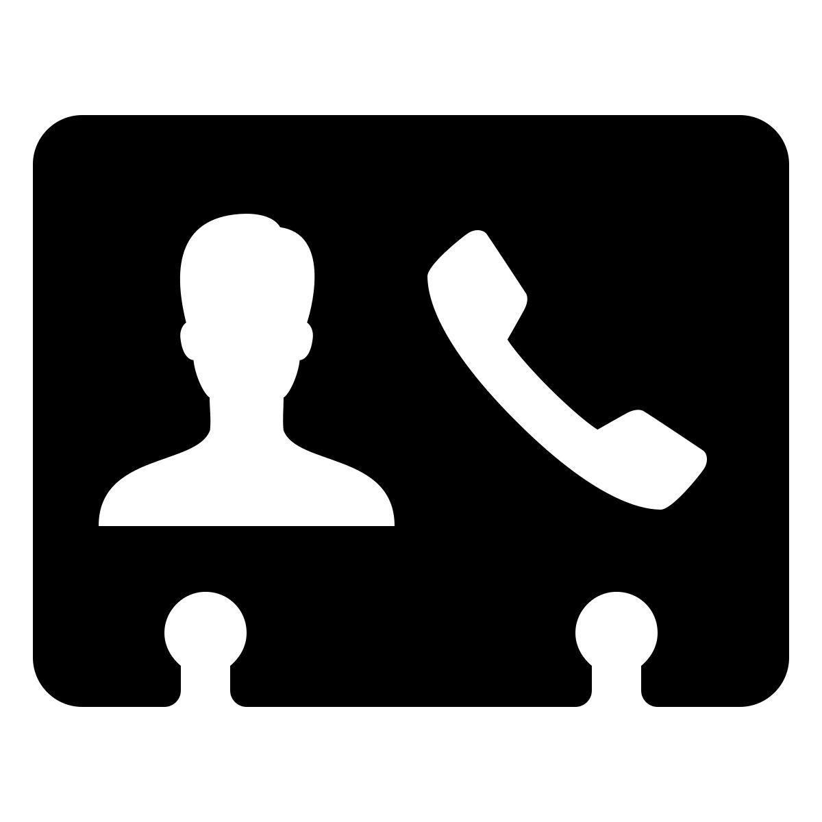 ios 17 filled style contactos icon