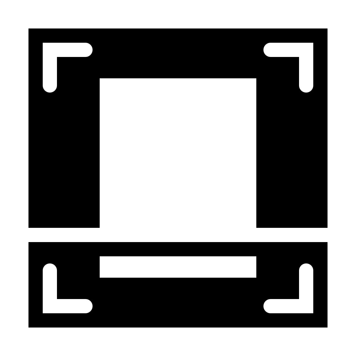 ios 17 filled style modo de retrato escaneo icon