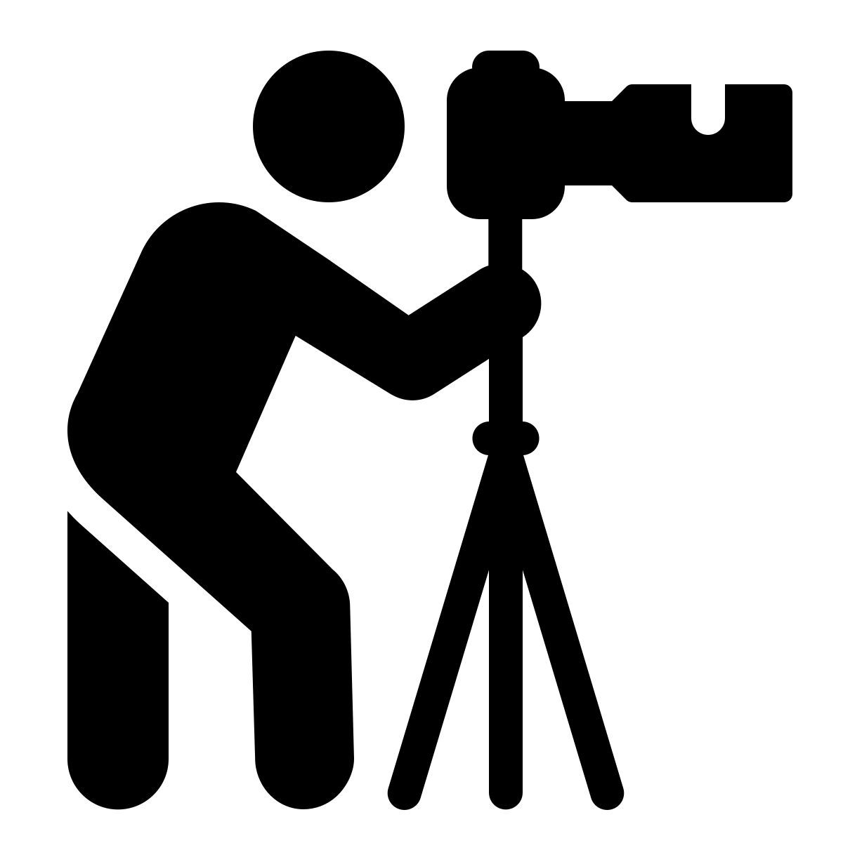 ios 17 filled style professional photographer icon